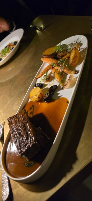 Port Beef Bourguignon at Le Basque in New York City