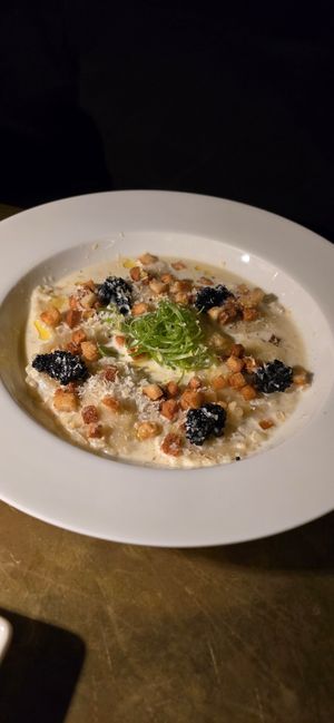 Truffle Shrimp Ravioli at Le Basque in New York City