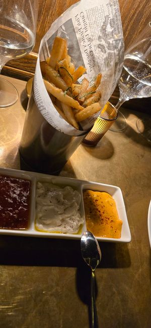 Vinegar French Fries at Le Basque in New York City