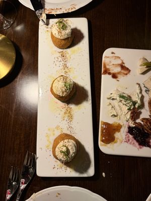 Wild Mushroom & Truffle Croquettess  at Le Basque in New York City