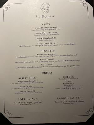   at Le Basque in New York City