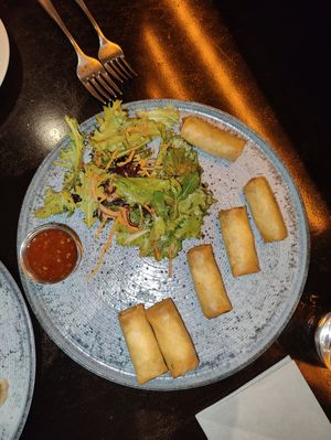Spring rolls at Hoban Brasserie in Kilkenny