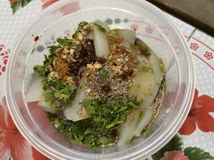 For take out  at Tofu Porridge -ข้าวฟืนอุ่น in Chiang Mai