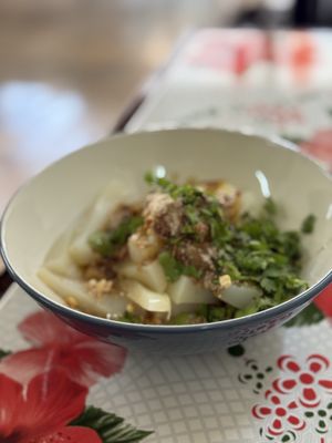 Cold dish  at Tofu Porridge -ข้าวฟืนอุ่น in Chiang Mai