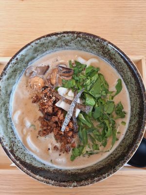 udon noodle (not spicy one) at Atelier Giri in Arnhem