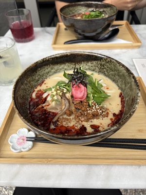 Dan dan noodles   at Atelier Giri in Arnhem