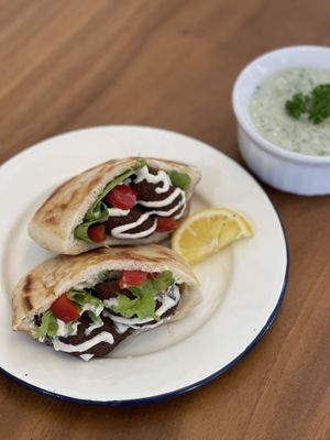 Falafel Pita sandwiches   at Unnamed Khao Lak in Khao Lak