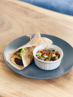 Falafel wrap  at Unnamed Khao Lak in Khao Lak