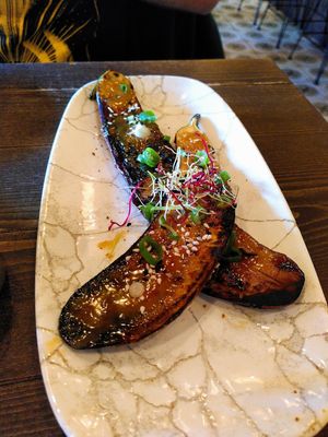 Miso aubergine at Barranco in Biarritz