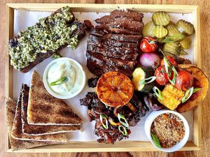 barbecue board  at KOOKPLANT in Drongen