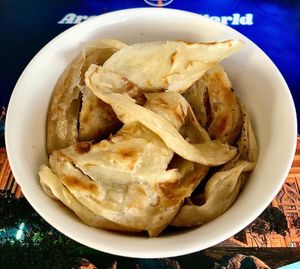 Paratha at Lo+Cale in Dubai