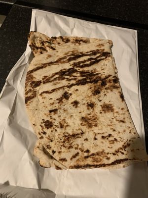 Vegan garlic naan  at Thindi - Dundrum in Dundrum