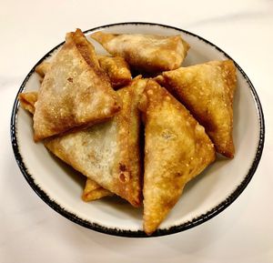 Samosas  at Oui Sports Bar + Terrace in Dubai