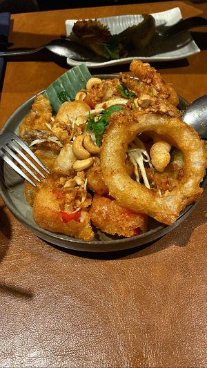 Vegetable tempura  at Boo Raan in Knokke-heist