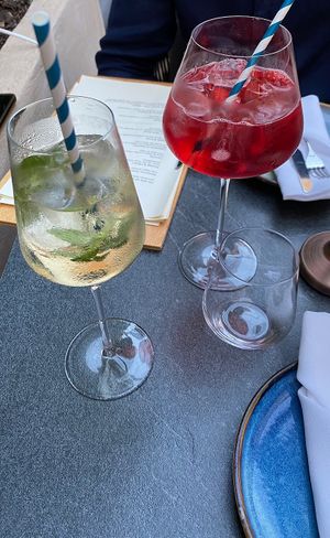 Drinks  at Jardi d'Artà in Mallorca