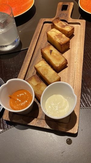 Patatas bravas  at Tapas Bar - Cap Vermell Grand Hotel in Mallorca
