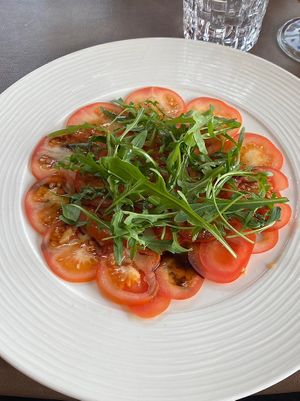 Tomato carpaccio  at Pip-Margraff in St Vith