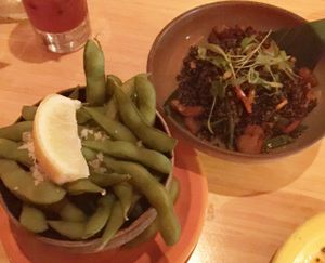 Edamame & Quinoa  at SushiSamba in Miami Beach