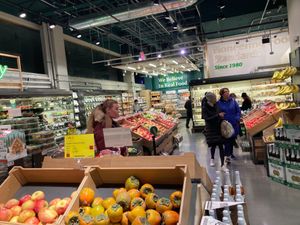 Produce section (note how small this is compared to typical WF stores) at Whole Foods Market - Lenox Hill in New York City