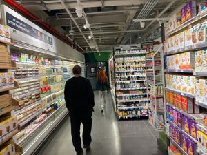 Aisle at Whole Foods Market - Lenox Hill in New York City