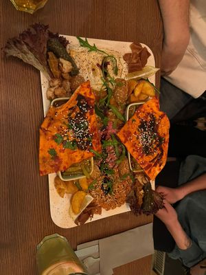 Vegane Platte für 2 Personen  at Arabisk Restaurant in Innsbruck