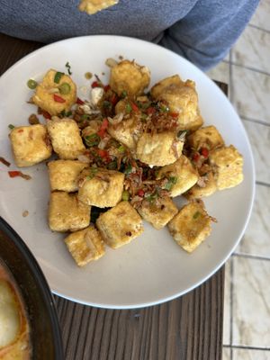 Crispy tofuu  at Deer Park Dumplings  in Deer Park