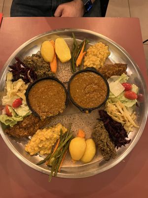   at La Petite Ethiopie Restaurant in Strasbourg