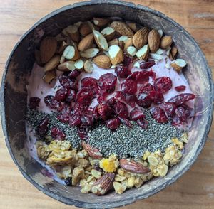 Berry Cherry Superbowl at Barrio The Neighbourhood Cafe - Kallithea in Crete