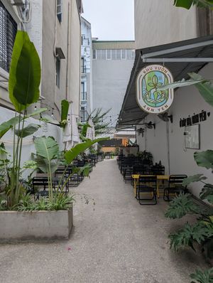  at Ann Yen Vegetarian Garden Grill in Hanoi