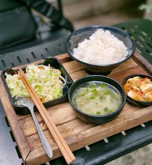  at Ann Yen Vegetarian Garden Grill in Hanoi