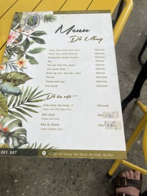   at Ann Yen Vegetarian Garden Grill in Hanoi