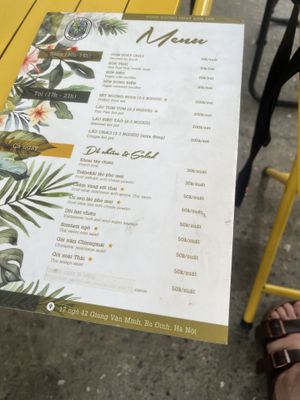   at Ann Yen Vegetarian Garden Grill in Hanoi