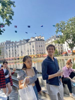   at Vegan Food Tour in Paris