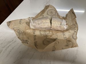 Rustic vegan sandwich   at The Picnic Basket in New York City