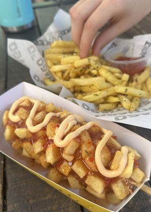   at Dokebi Korean Street Food in Santiago