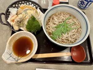   at Suisha - AQ'A Hiroshima Center (生そば食事処 水車 アクア広島バスセンター街店) in Hiroshima