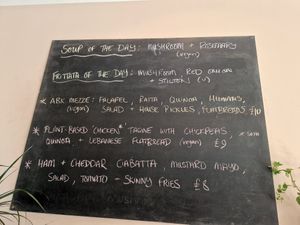 Specials board at Assembly Bar + Kitchen in Leeds