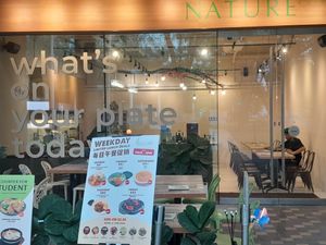 Front at Nature Cafe - SMU - 自然疏食 in Central Singapore