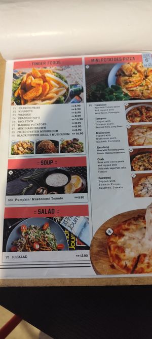 Menu at Image Cooker in Johor Bahru