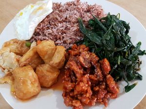 nice at Nasi Padang Vegetarian in 