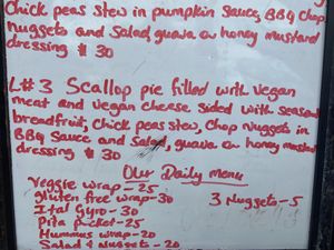 I had the #3❤️  at Ital Creations - Food Stall in Basseterre