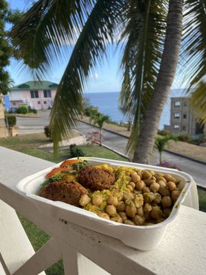   at Ital Creations - Food Stall in Basseterre