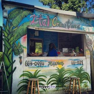 Ital Creations - for a deliciously fresh, organic, vegetarian feast.  at Ital Creations - Food Stall in Basseterre