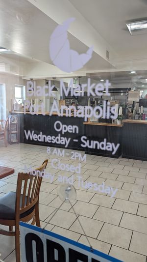 Door at Black Market Bakers - Port Annapolis in Annapolis