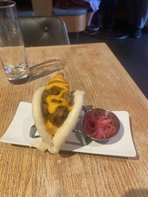 Mushroom bao  at Spicy Moon - Chelsea in New York City