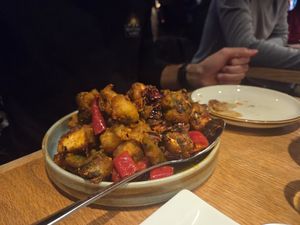 Dry pepper at Spicy Moon - Chelsea in New York City