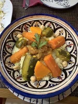 Veggie cous-cous   at Arabian Touch in Toledo