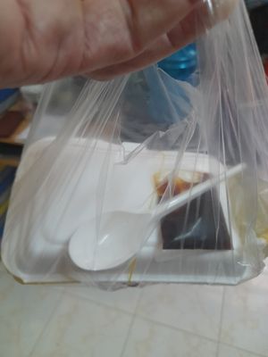My take away packaging at Don Gian Chay in Ho Chi Minh City