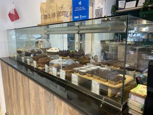 Vegan desserts  at The Guilt Free Company in Doha