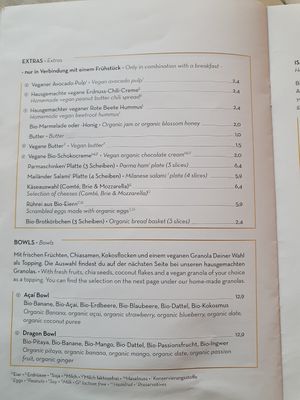 Menu at Isabella Glutenfreie Pâtisserie - Alter Wall in Hamburg